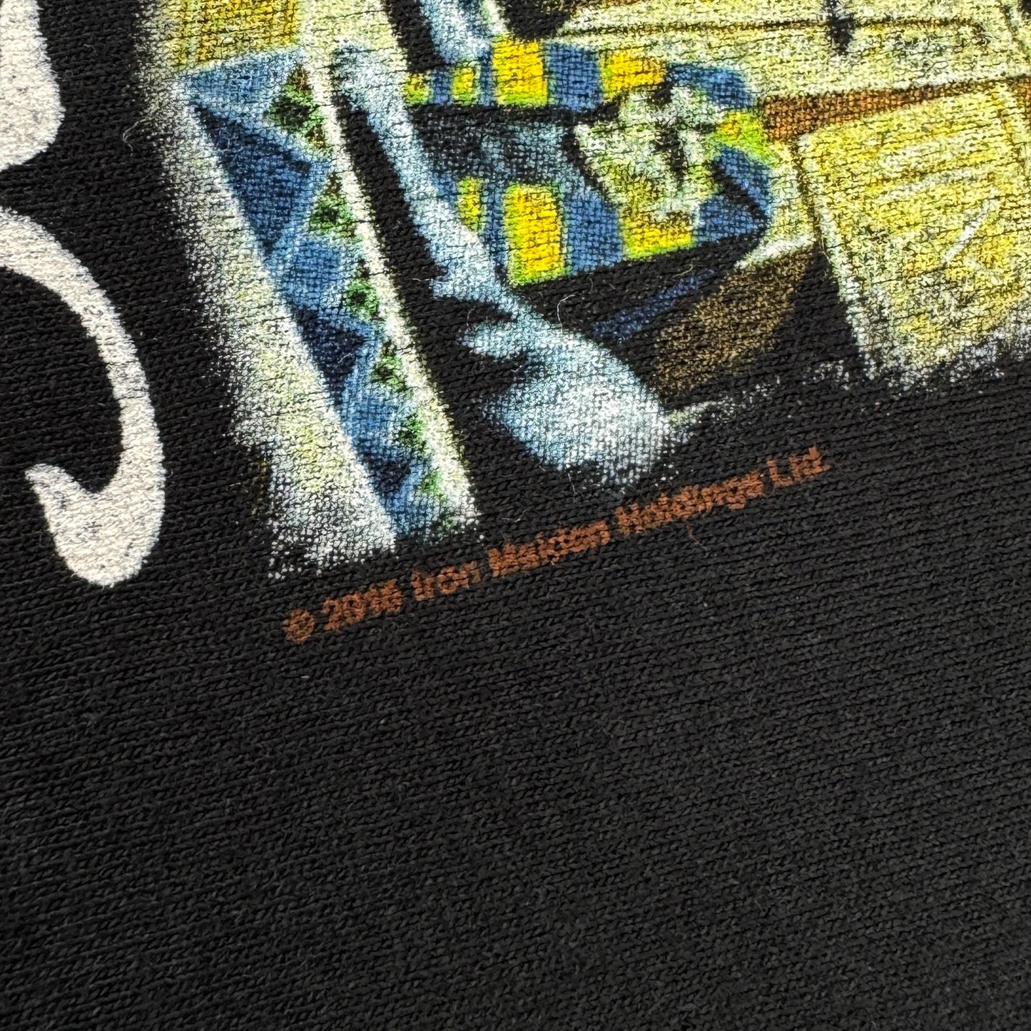Tricou Iron Maiden Vintage Din Anul 2016 - L