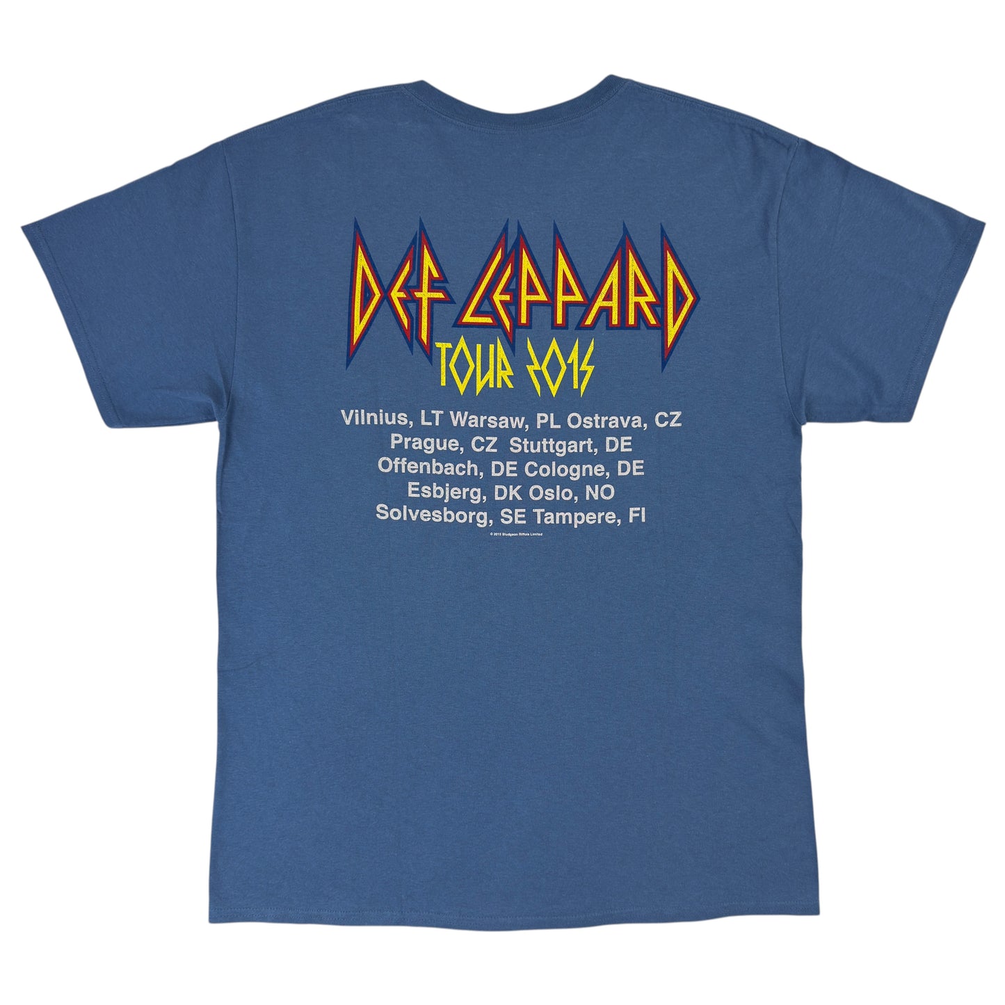 Tricou Def Leppard Vintage Din Anul 2015 - L