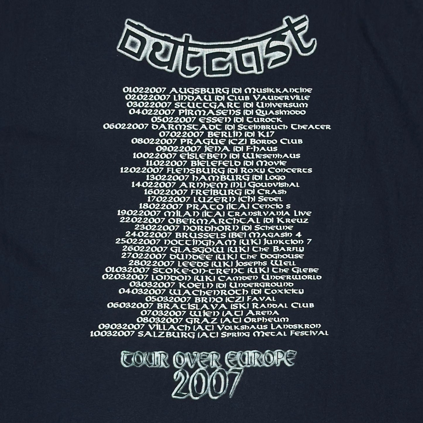 Tricou EKTOMORF Vintage Din Anul 2007 - XXL/XXXL