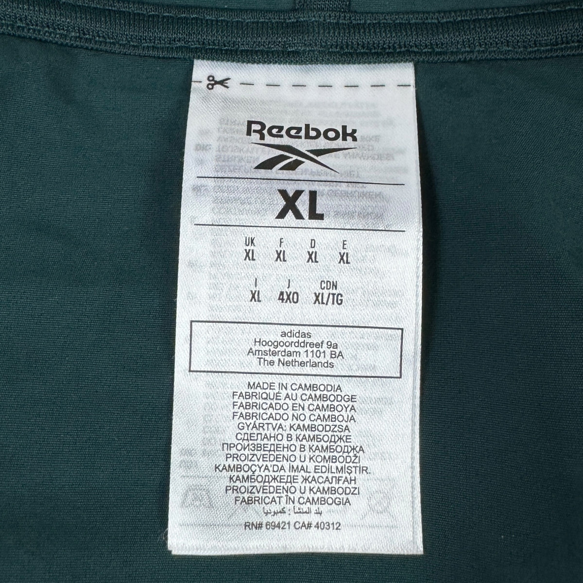 Jachetă Reebok - XL