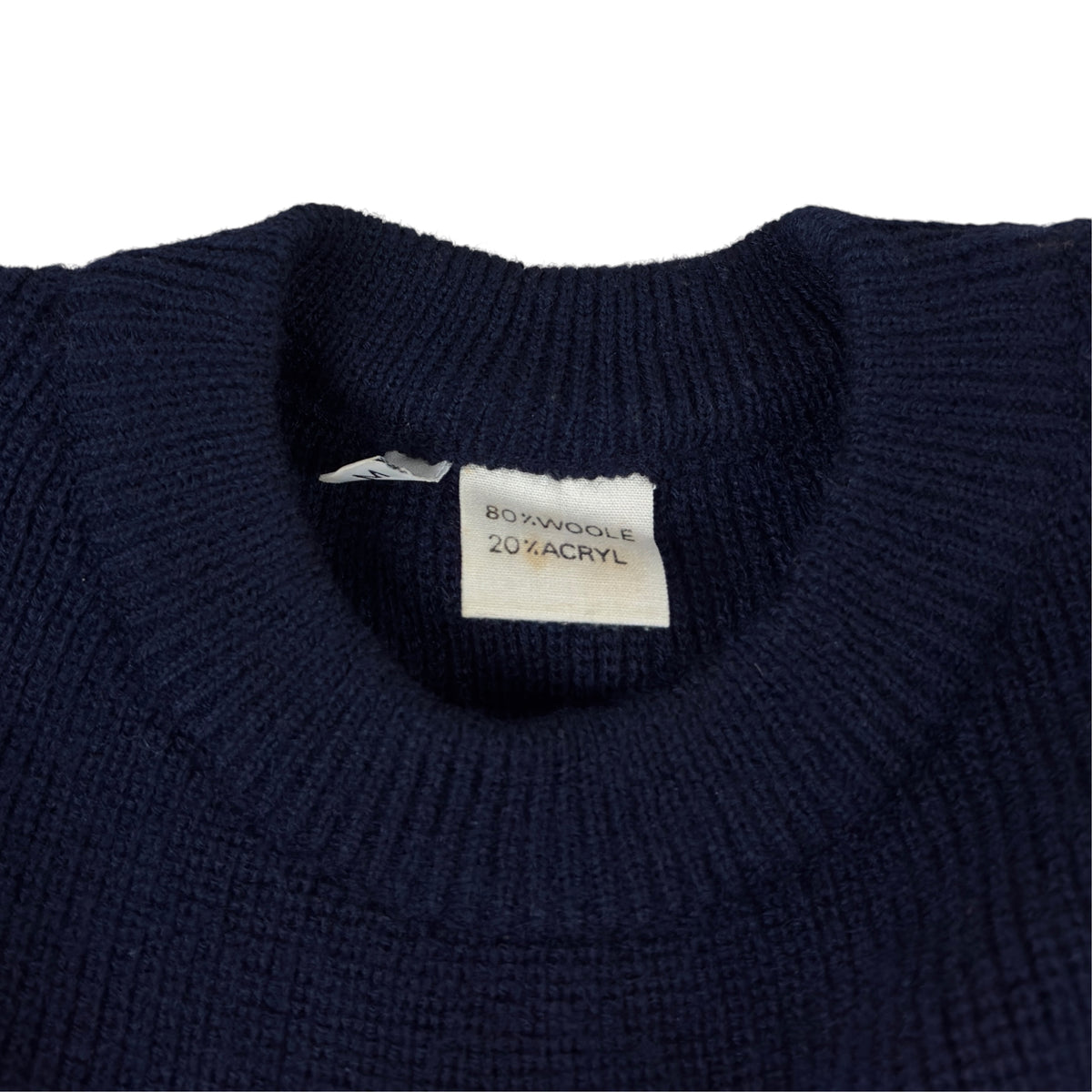 Pulover Army Vintage 80% Lână - M/L