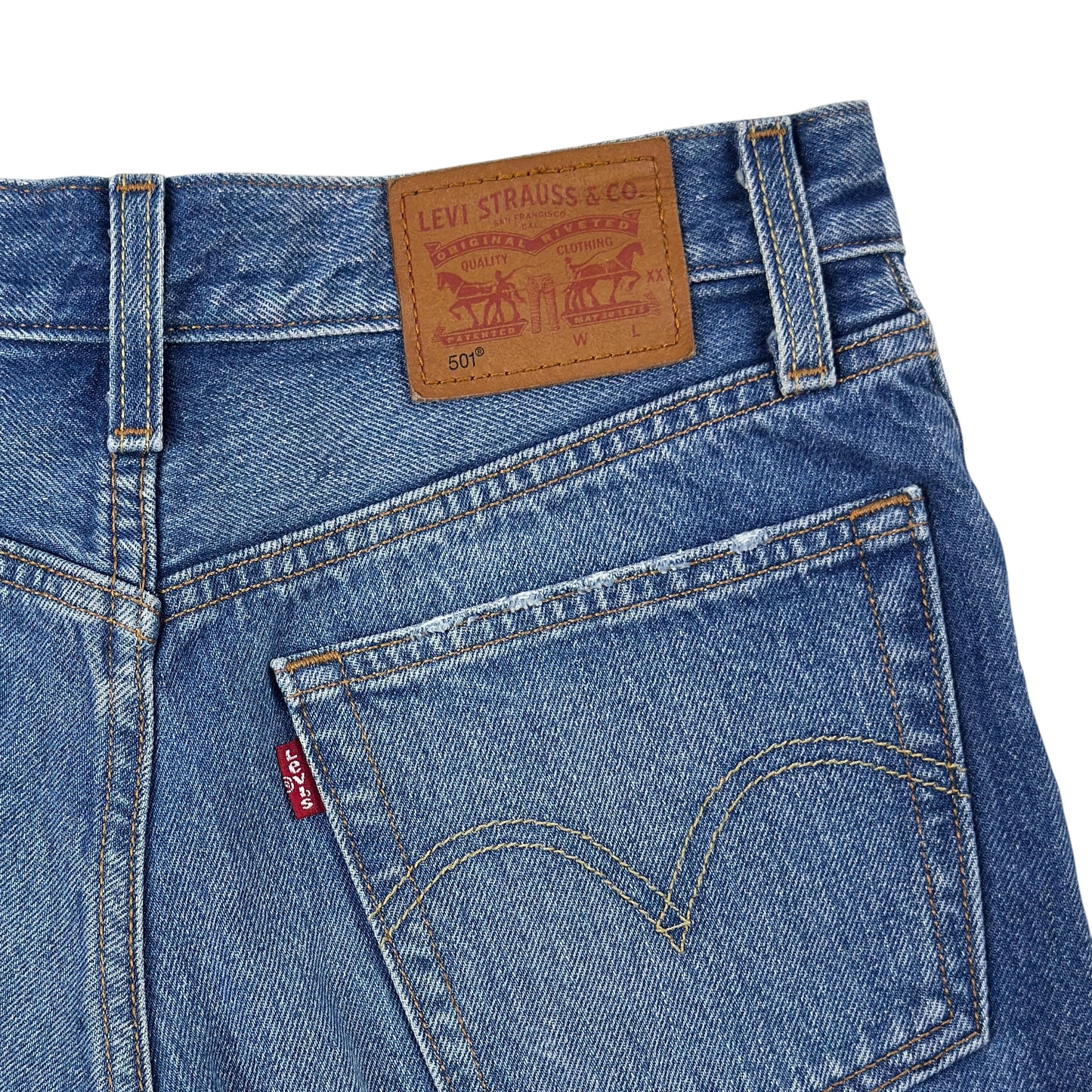 Blugi Scurți Levi's 501 Femei - W25