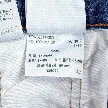 Blugi Scurți Levi's 501 Femei - W25