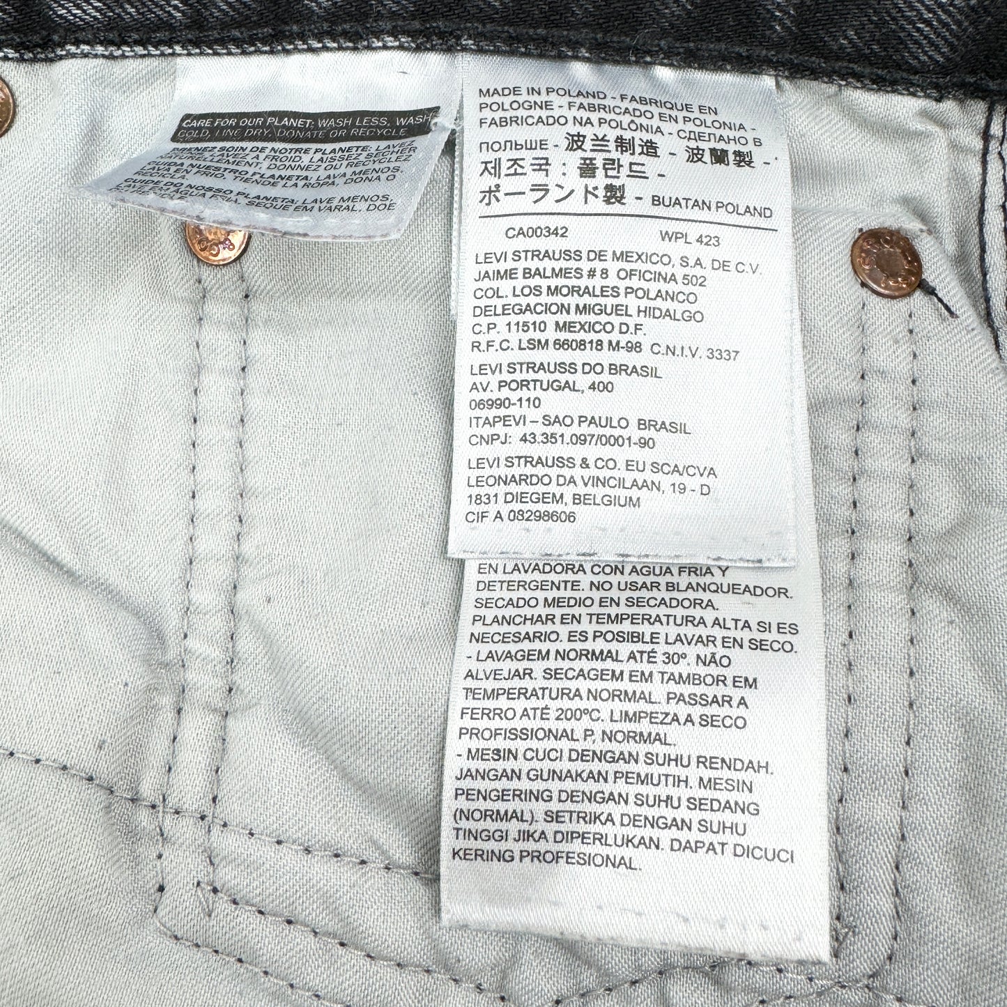 Blugi Levi's 501 - W40/L32