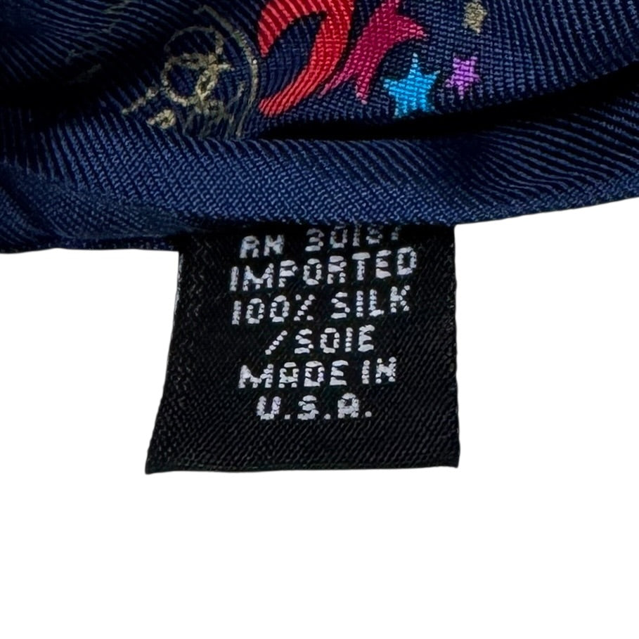 Cravată Atlanta Olympic Games Vintage Din Anul 1996 100% Mătase