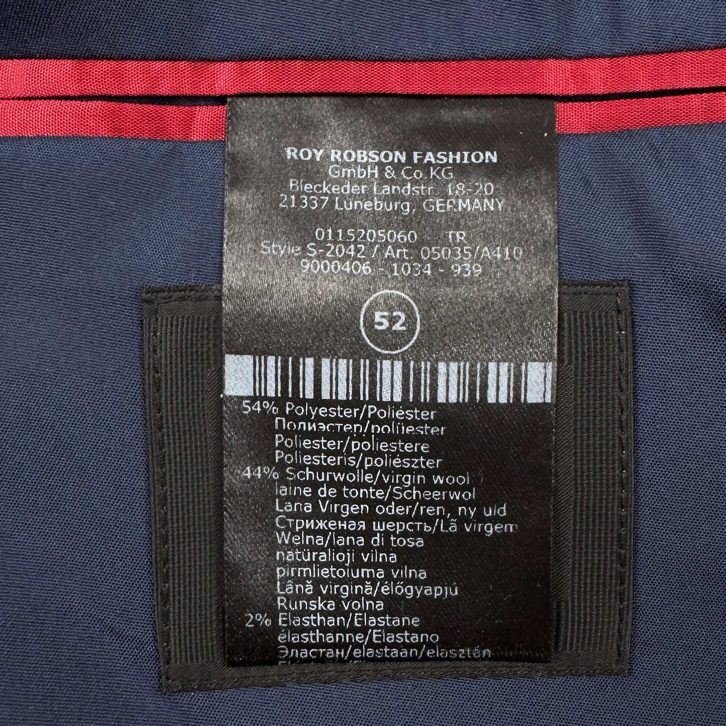Costum Roy Robson 44% Lână - M/L
