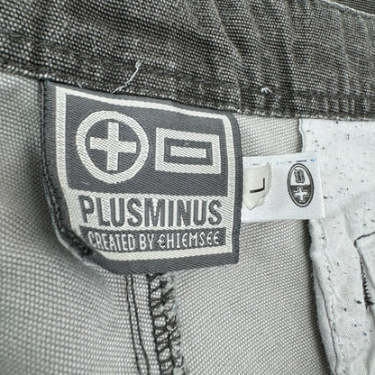 Blugi Trei Sferturi Cargo Plusminus Vintage - L