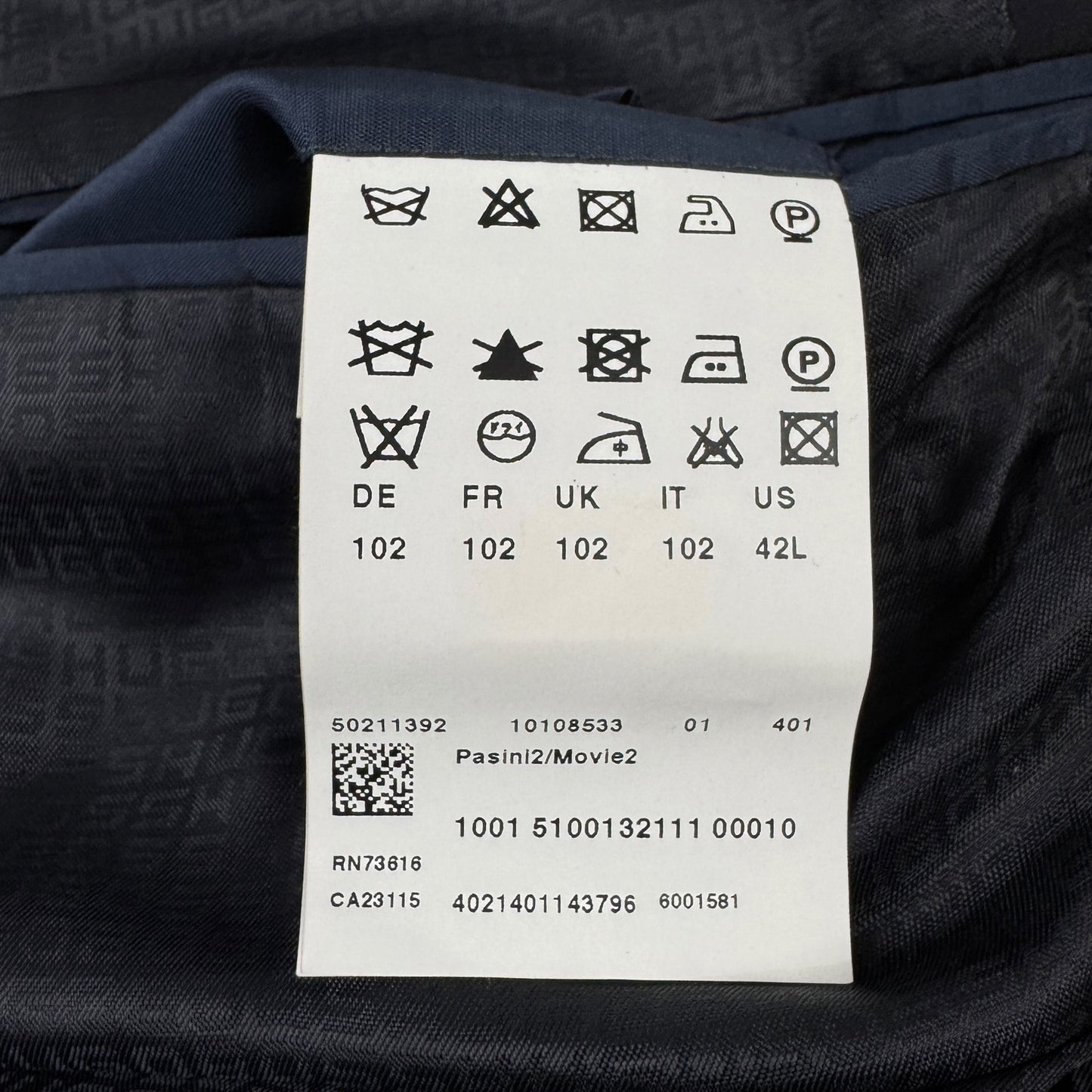 Sacou Hugo Boss 100% Lână - L