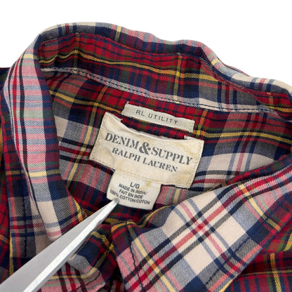 Cămașă Flannel Ralph Lauren Vintage Femei - L
