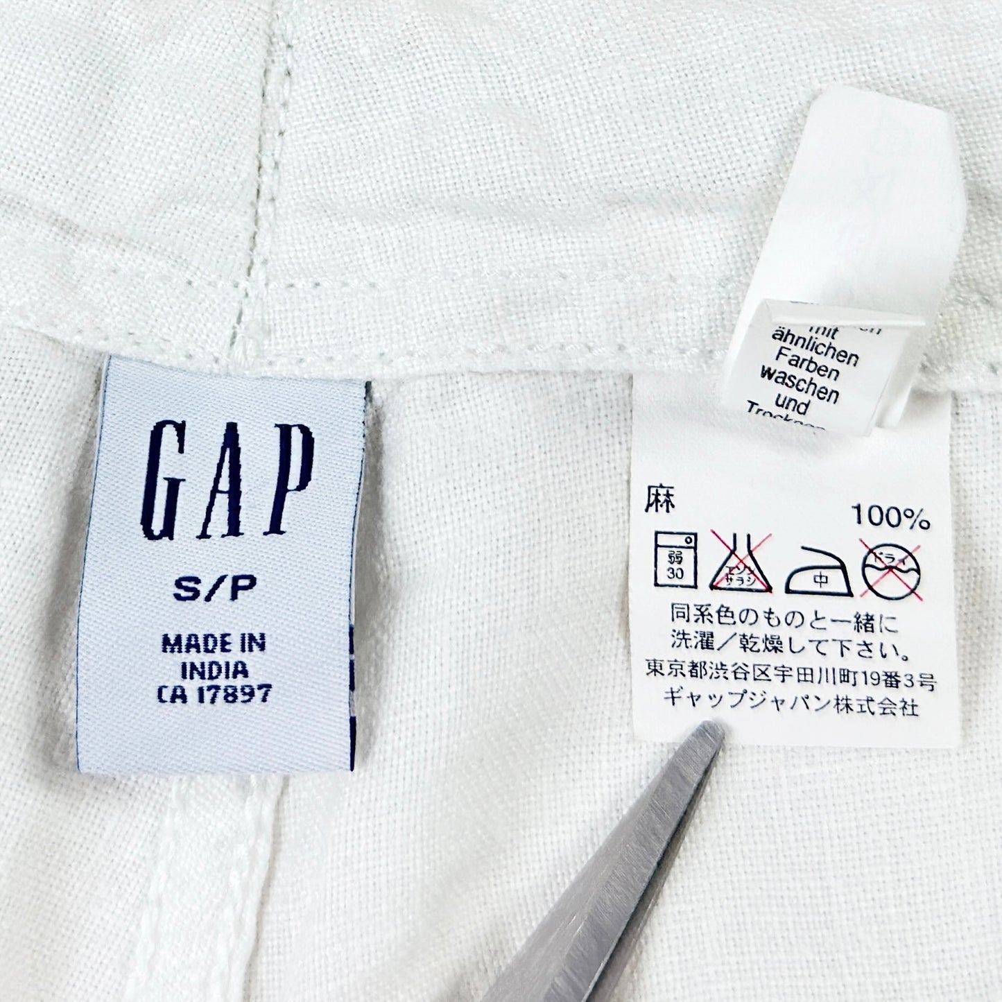 Pantaloni Trei Sferturi GAP Femei 100% In - W30