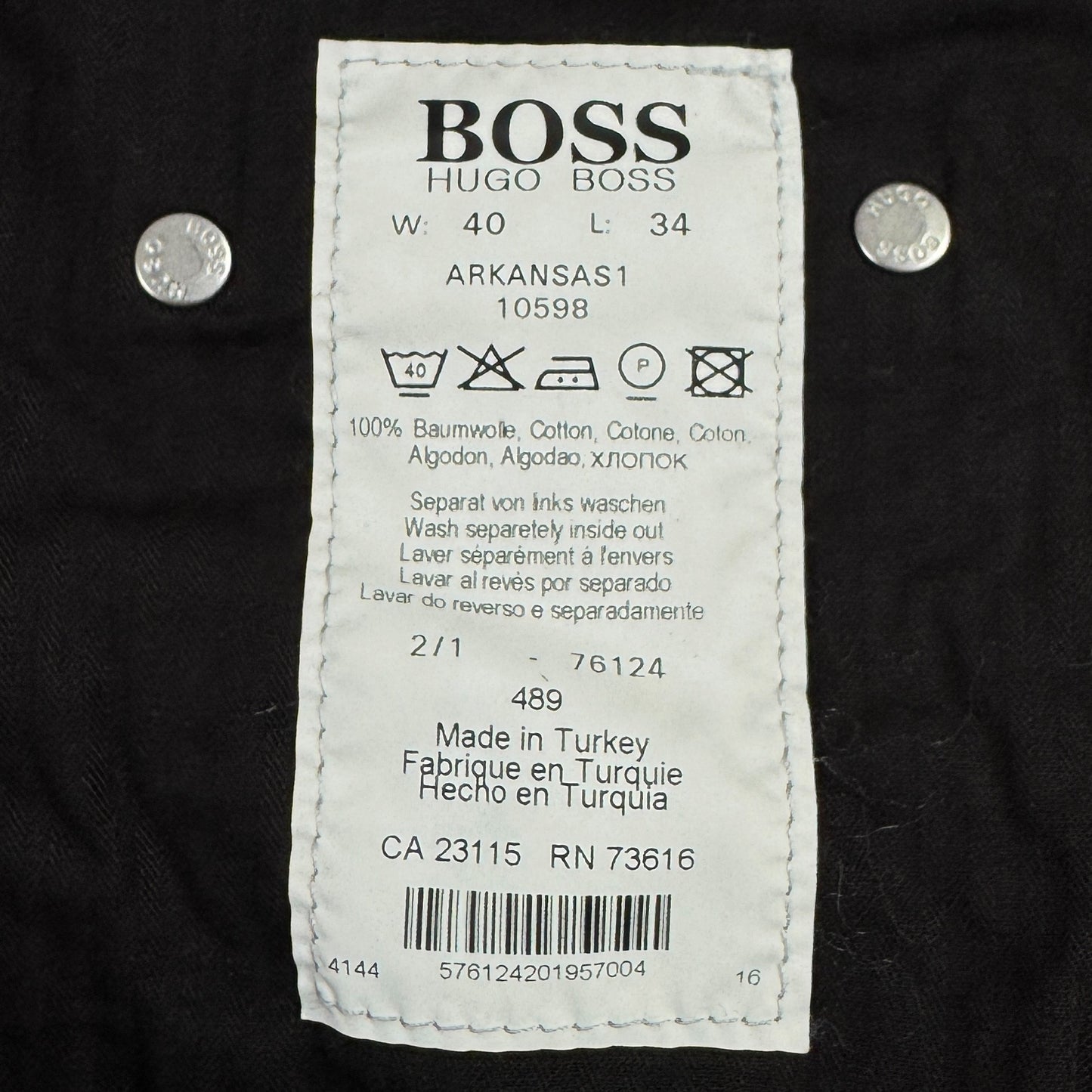 Blugi Hugo Boss Vintage - W40/L36