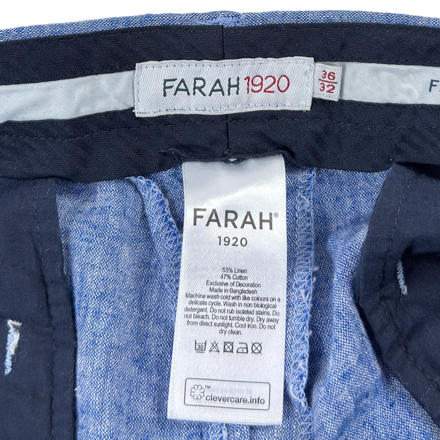 Pantaloni Farah 53% In - W36/L32