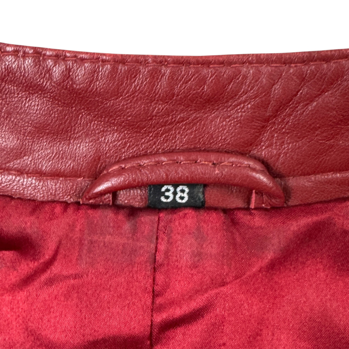 Jachetă Vintage Femei 100% Piele - M