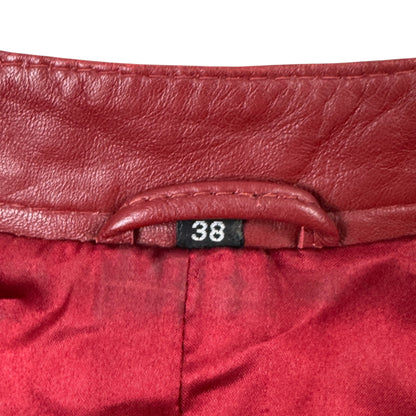 Jachetă Vintage Femei 100% Piele - M