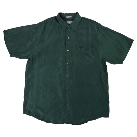 Cămașă ALFALFA Vintage 100% Mătase - XXL/XXXL