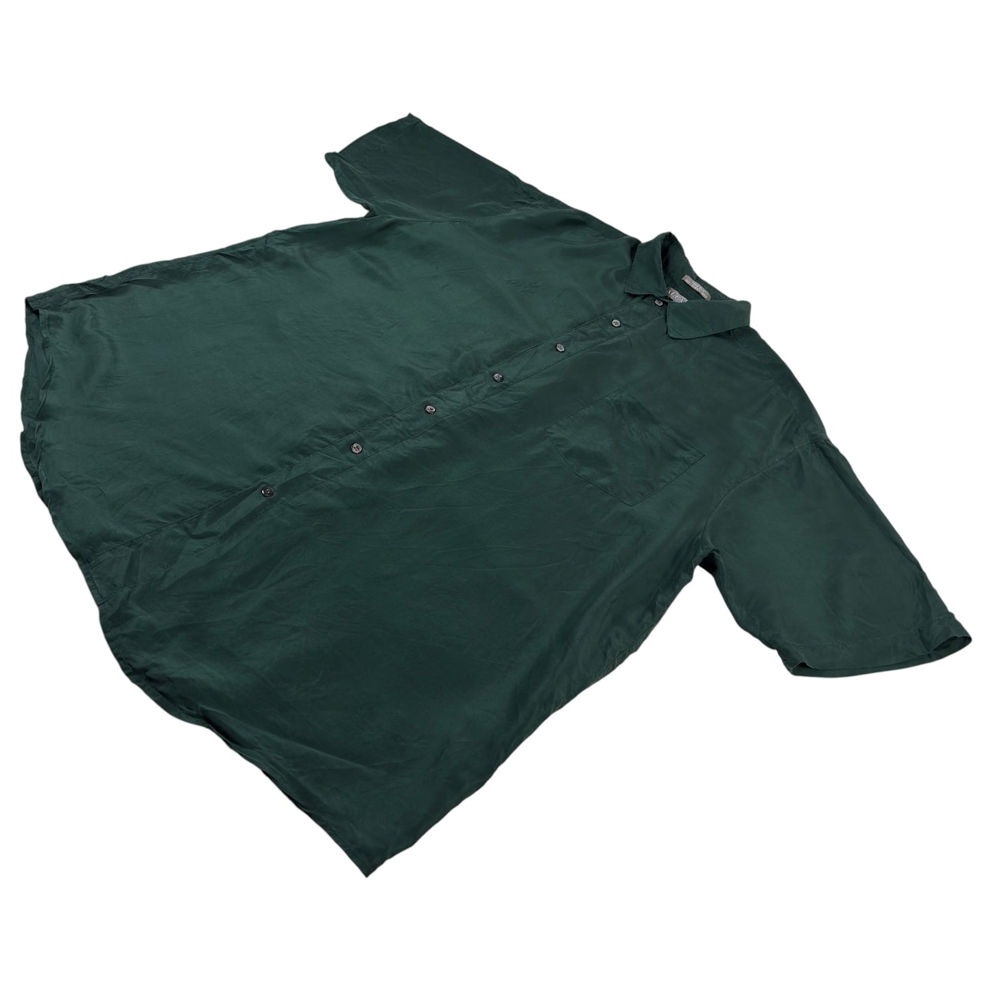 Cămașă ALFALFA Vintage 100% Mătase - XXL/XXXL