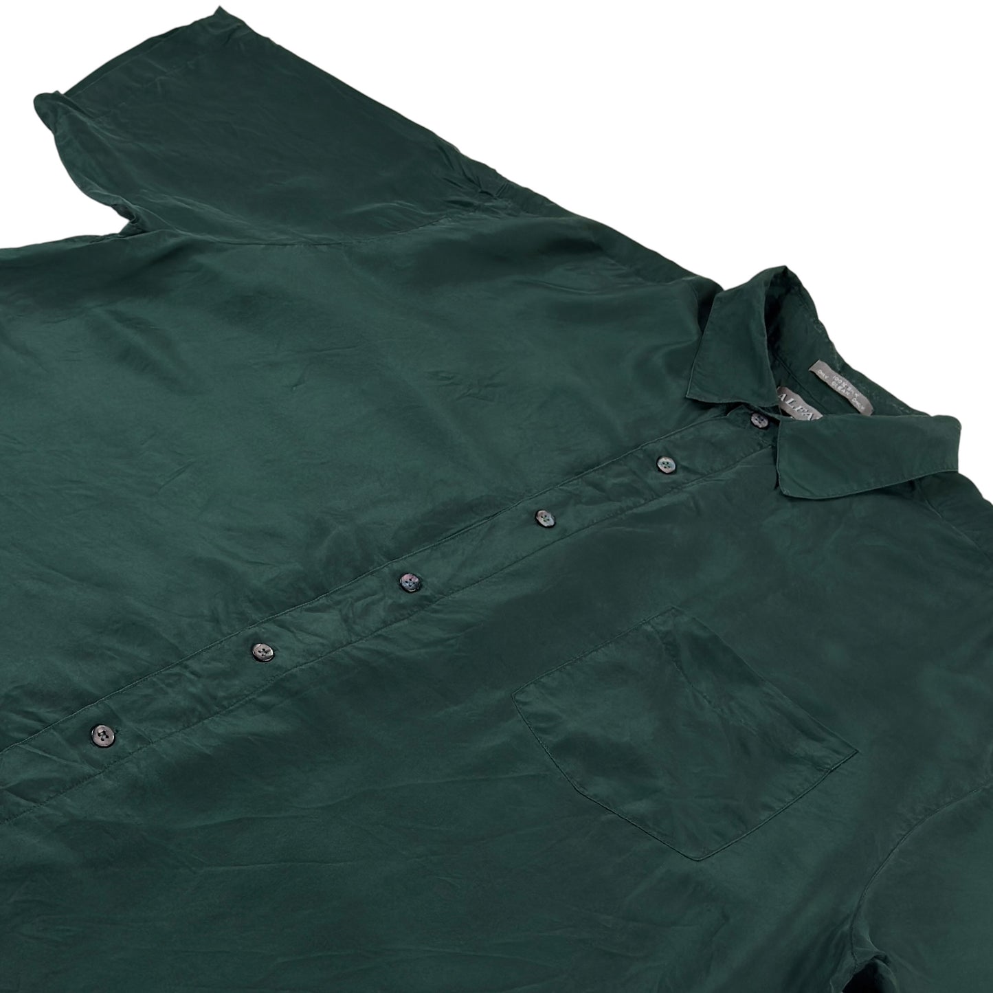Cămașă ALFALFA Vintage 100% Mătase - XXL/XXXL