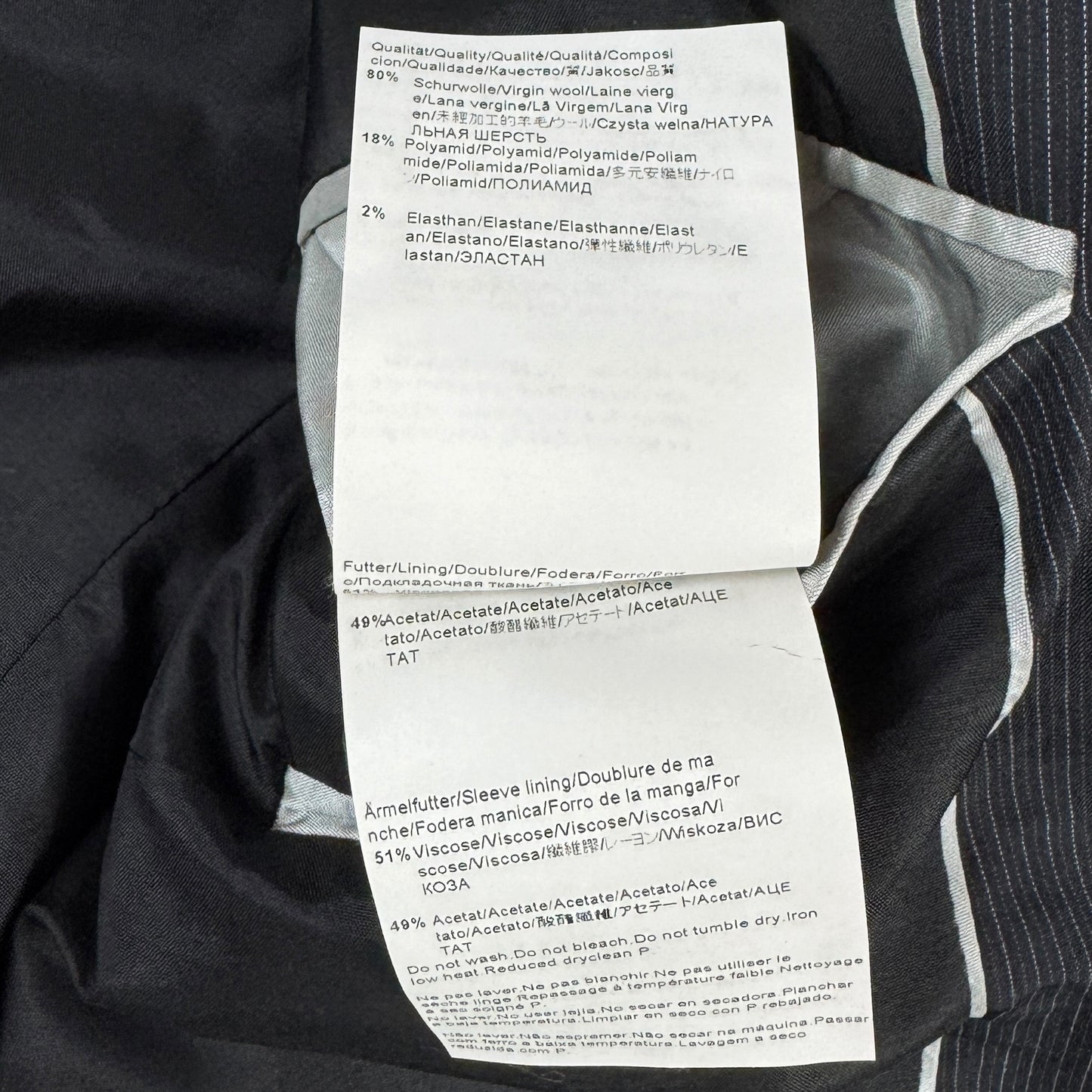 Sacou Hugo Boss 80% Lână - M/L