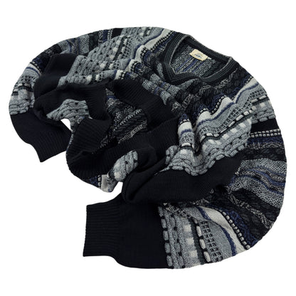 Pulover Gardeur Coogi Style Vintage 50% Lână 90s - L