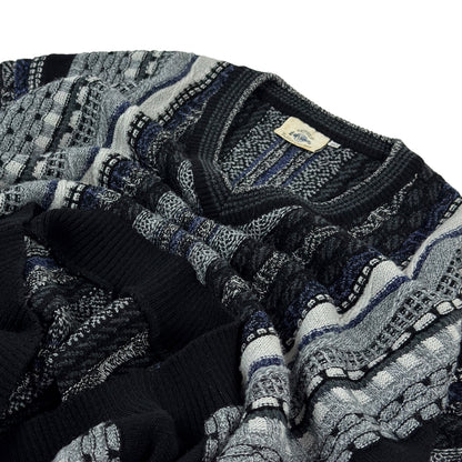 Pulover Gardeur Coogi Style Vintage 50% Lână 90s - L