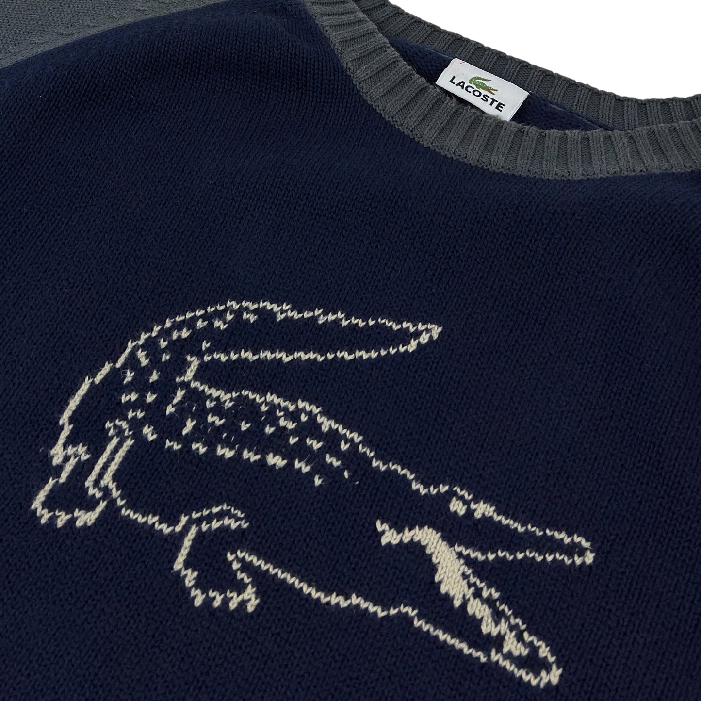 Pulover Lacoste Vintage 90s - XXL