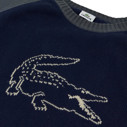 Pulover Lacoste Vintage 90s - XXL