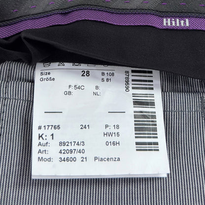 Pantaloni HILTL x Vitale Barberis Cononico 90% Lână 10% Caşmir - W42/L32