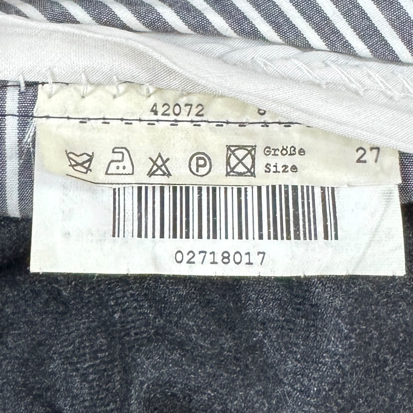 Pantaloni HILTL x Loro Piana Vintage 85% Lână 15% Caşmir - W42/L34