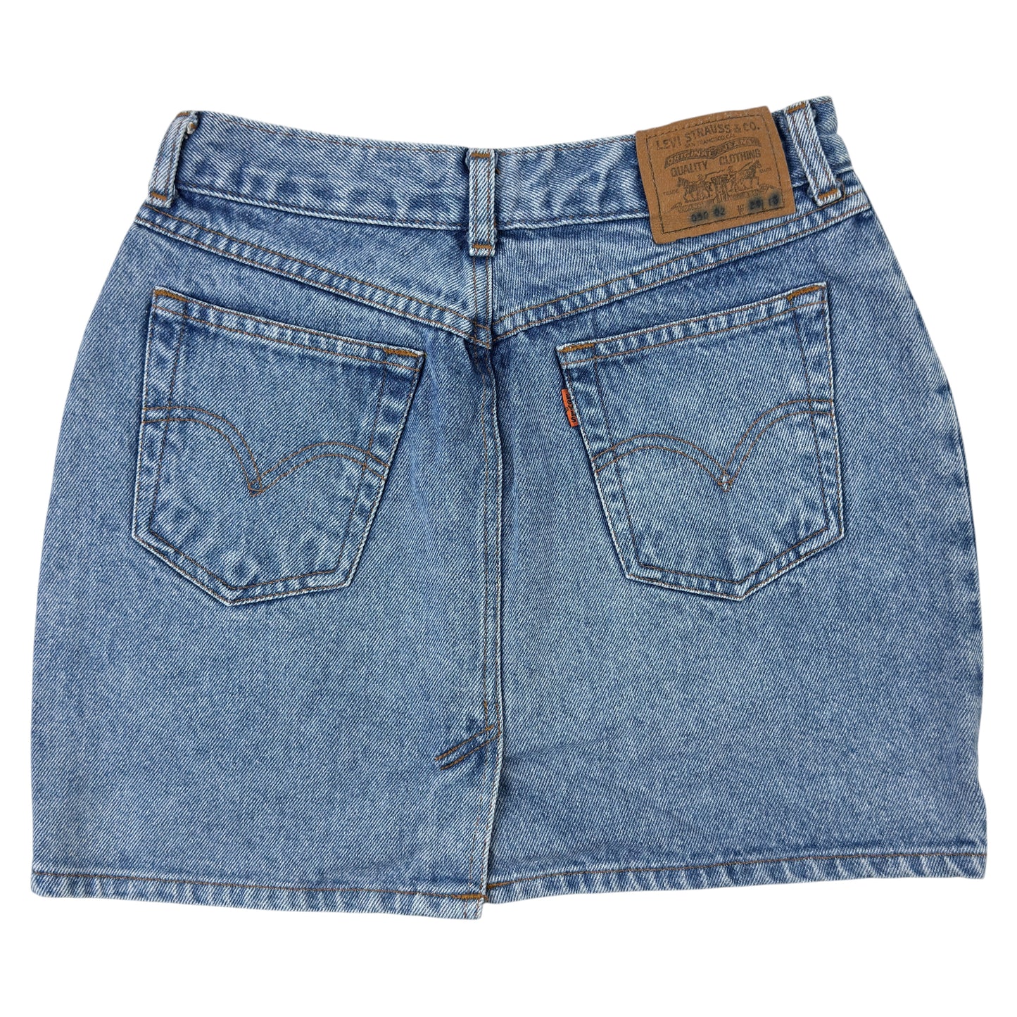 Fustă Levi's Orange Tag Vintage Din Anul 1987 Femei - W26