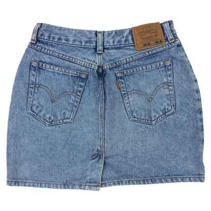 Fustă Levi's Orange Tag Vintage Din Anul 1987 Femei - W26