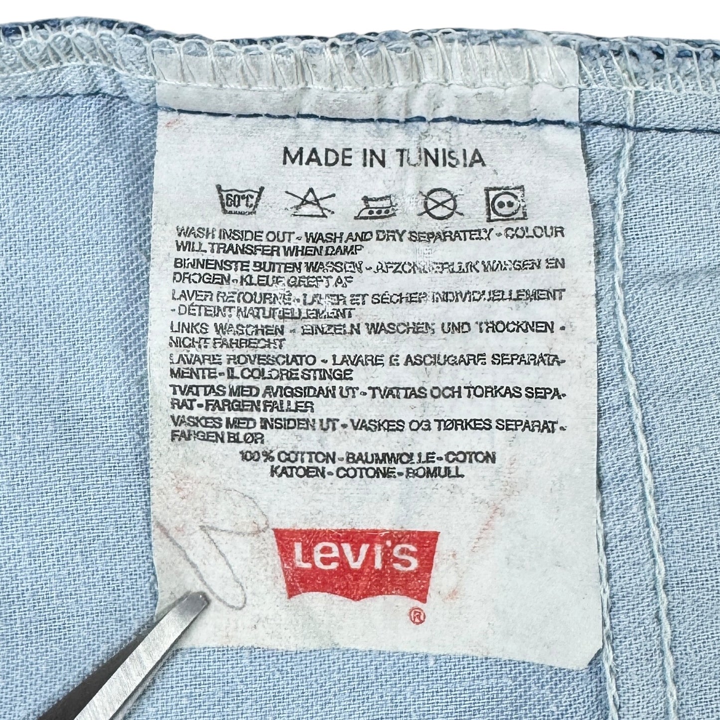 Fustă Levi's Orange Tag Vintage Din Anul 1987 Femei - W26