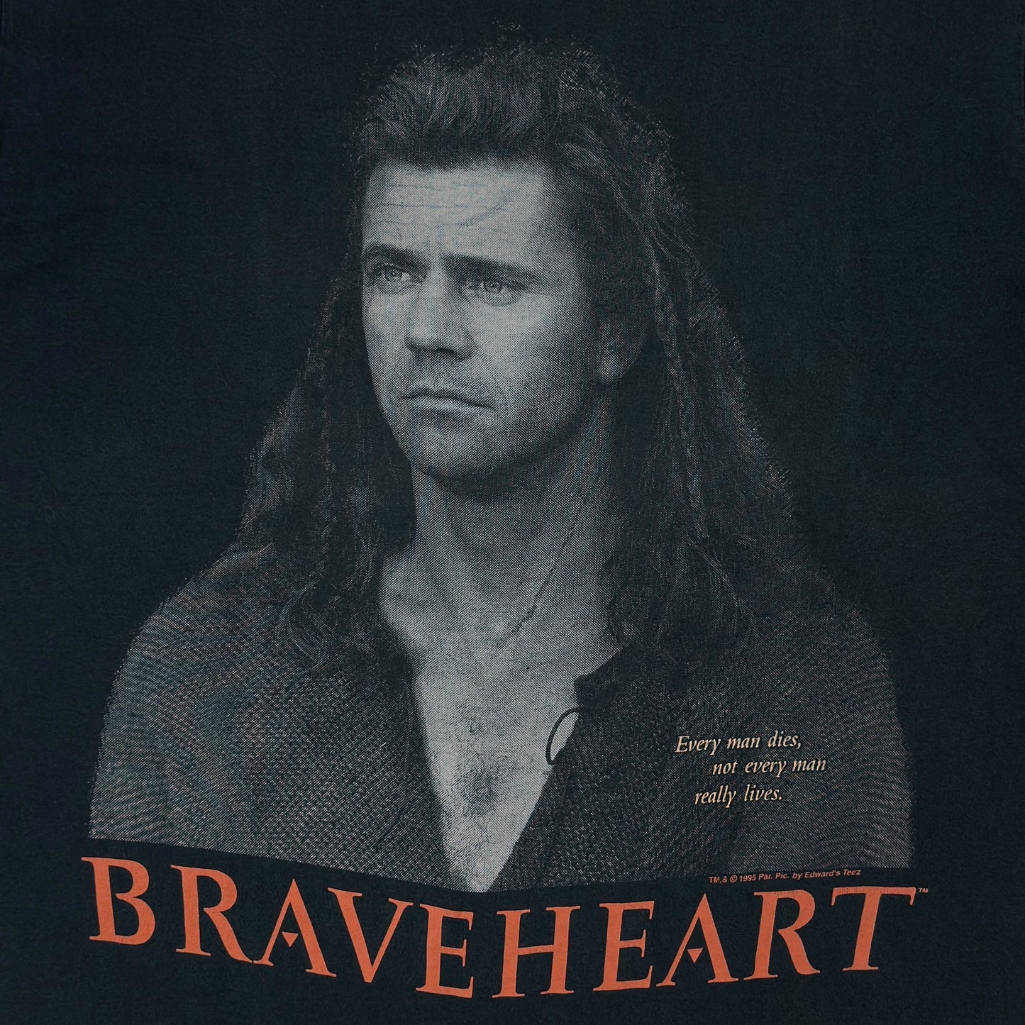 Tricou Braveheart Single Stitch Vintage Din Anul 1995 - XL/XXL