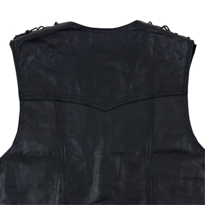 Vestă URSS CCCP Vintage 100% Piele - M/L