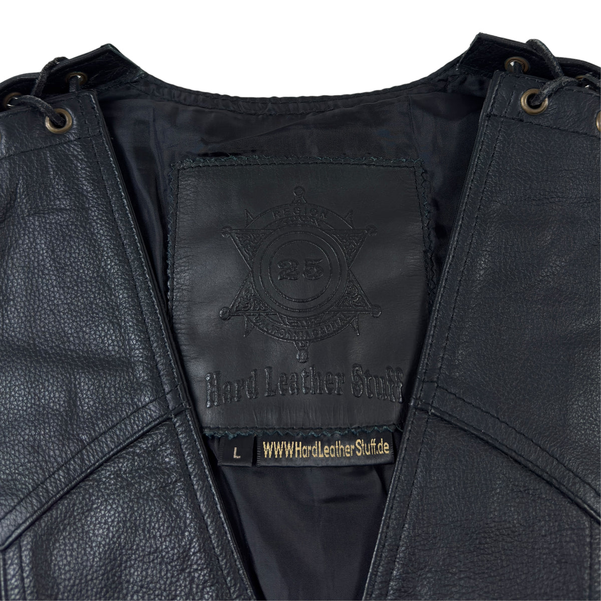 Vestă URSS CCCP Vintage 100% Piele - M/L