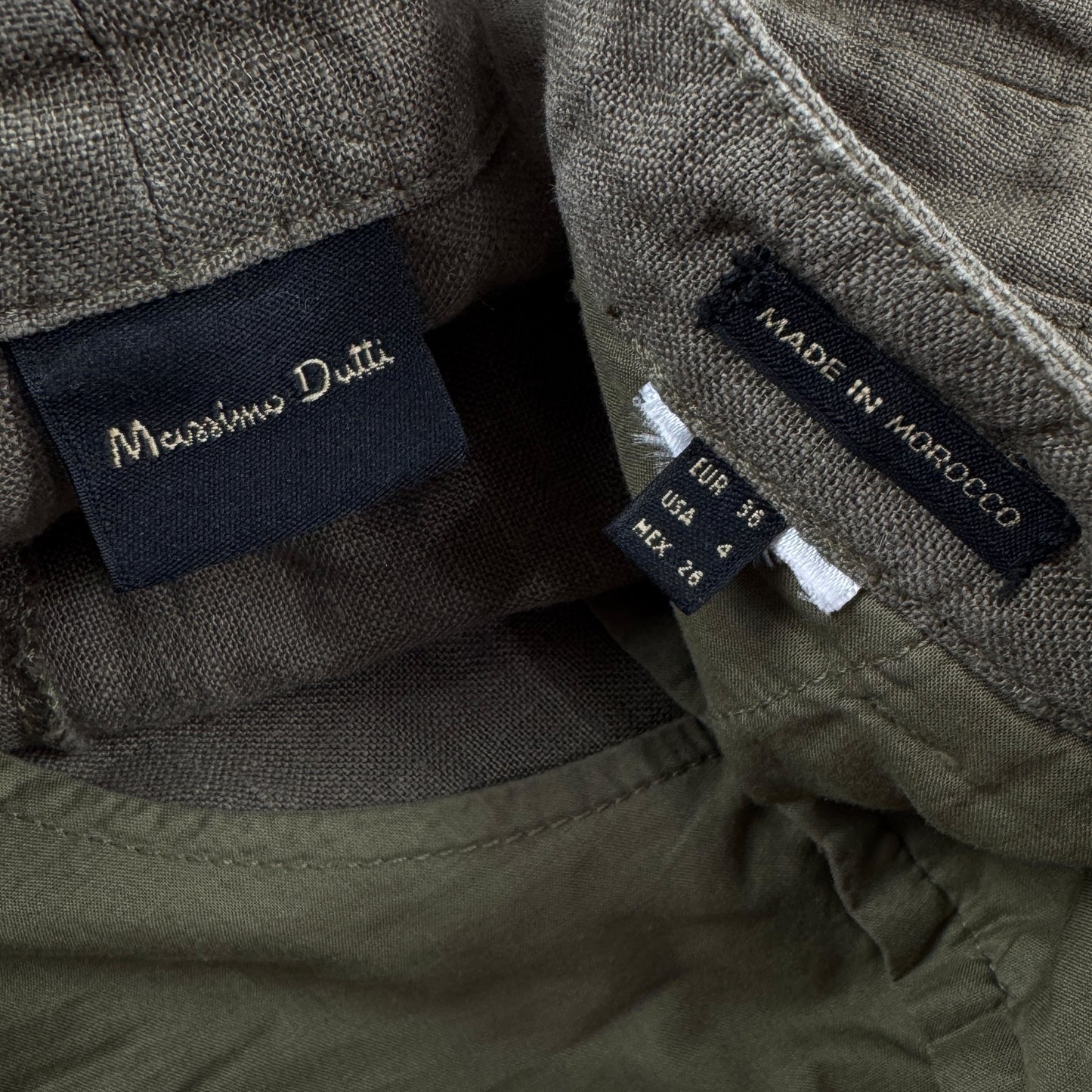 Pantaloni Massimo Dutti Femei 100% In - S/M
