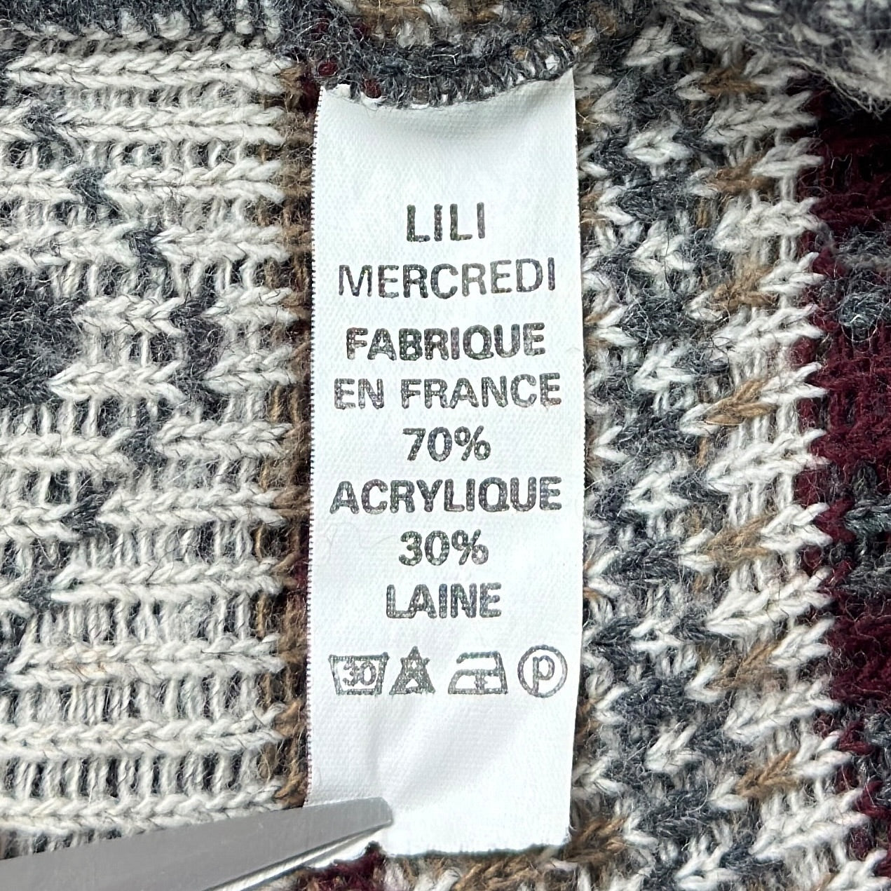 Pulover Lili Mercredi Femei 30% Lână - XL/XXL