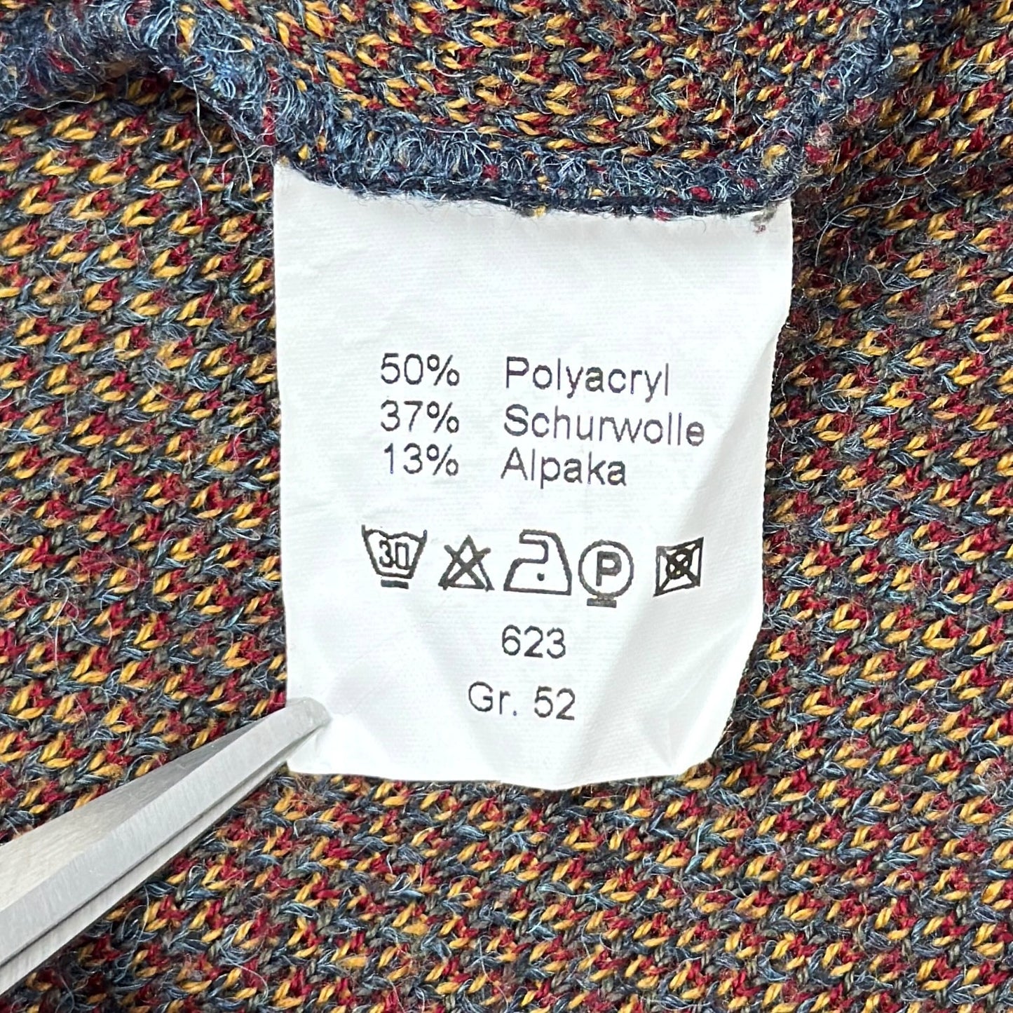 Pulover Vintage 37% Lână 13% Alpaca - L