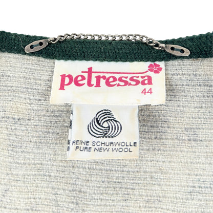 Jachetă Petressa Femei Vintage 100% Lână - L/XL