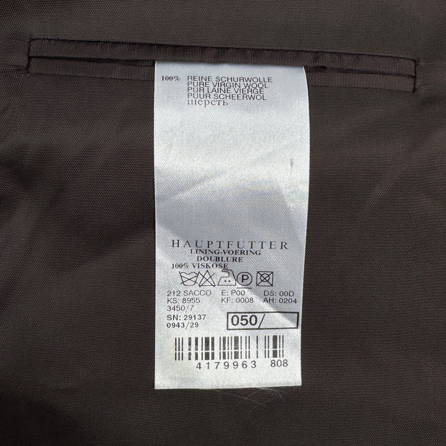 Costum Pierre Laffitte 100% Lână - M/L