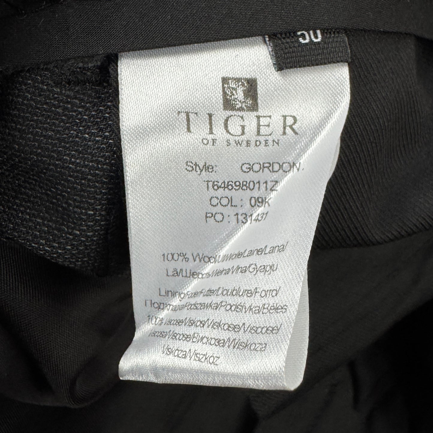 Costum Tiger Of Sweden 100% Lână - M/L