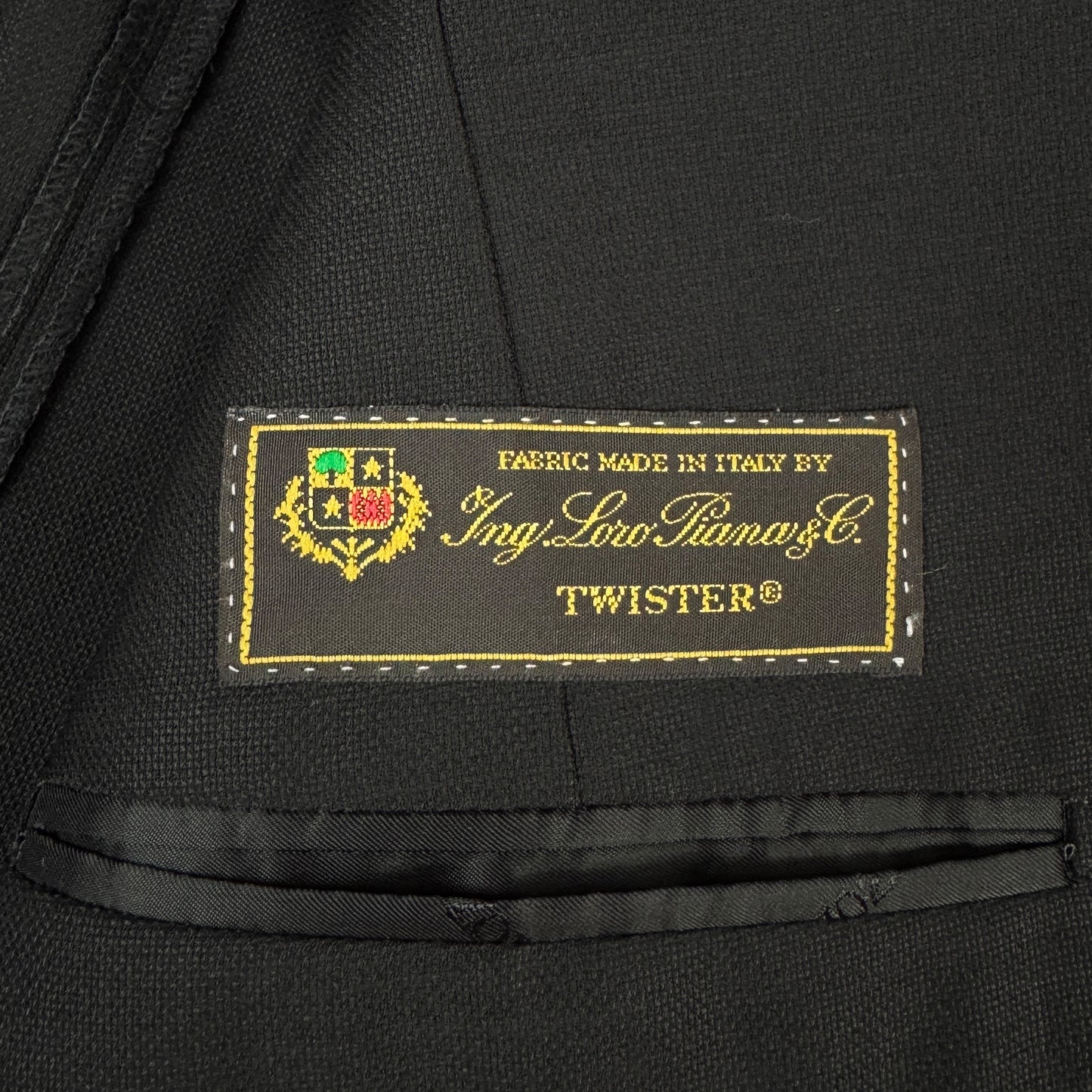 Sacou Hand Tailored Ravazzolo x Loro Piana Twister 100% Lână - XXL/XXXL