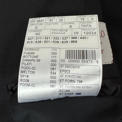 Sacou Hand Tailored Ravazzolo x Loro Piana Twister 100% Lână - XXL/XXXL