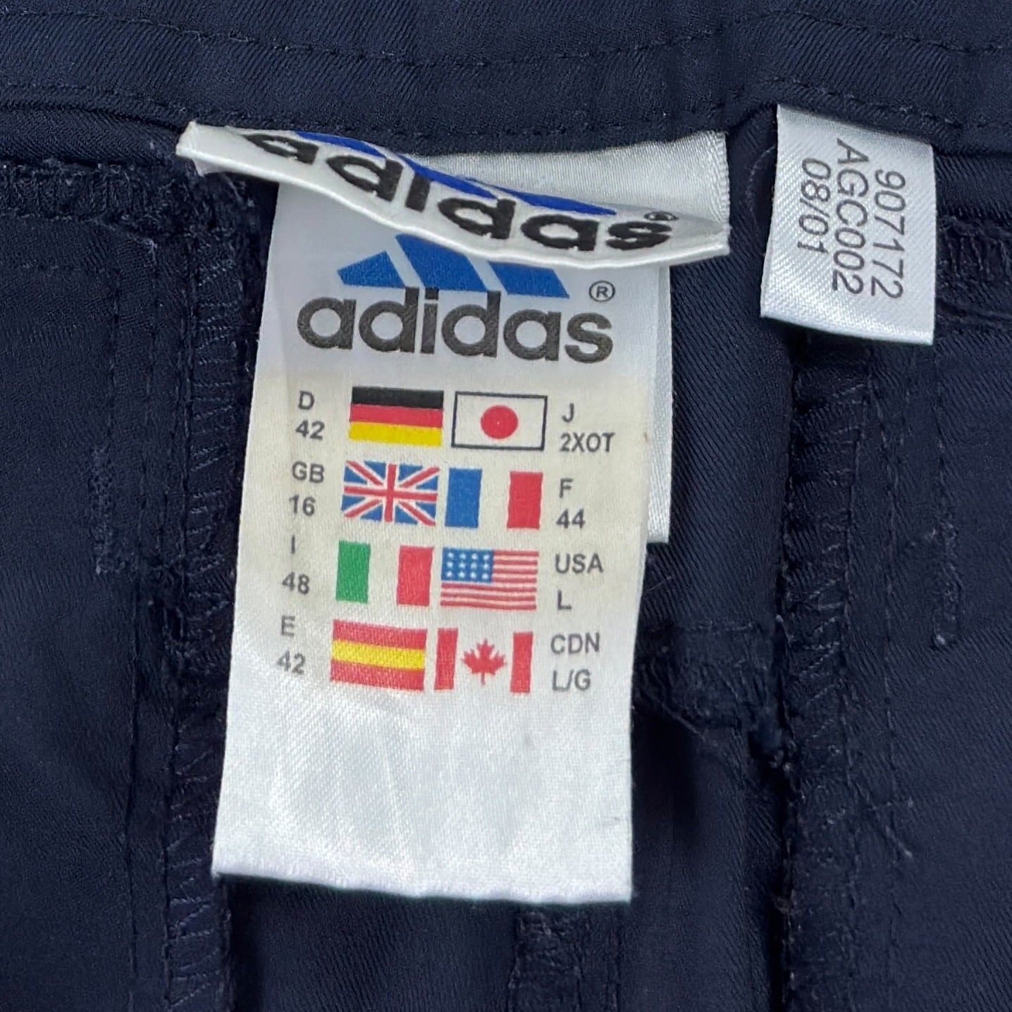 Pantaloni Trei Sferturi Adidas Vintage Femei - L