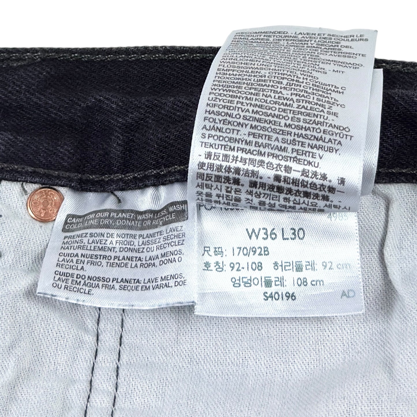Blugi Trei Sferturi Levi's 501 - W36