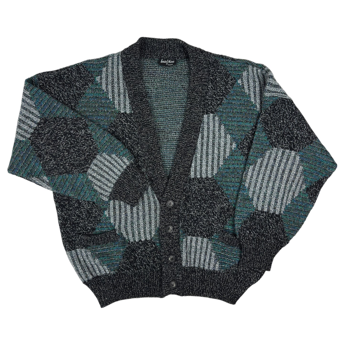 Cardigan Loris Estere Vintage 50% Lână - XXL