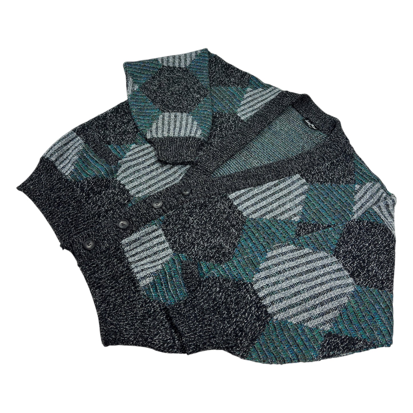 Cardigan Loris Estere Vintage 50% Lână - XXL