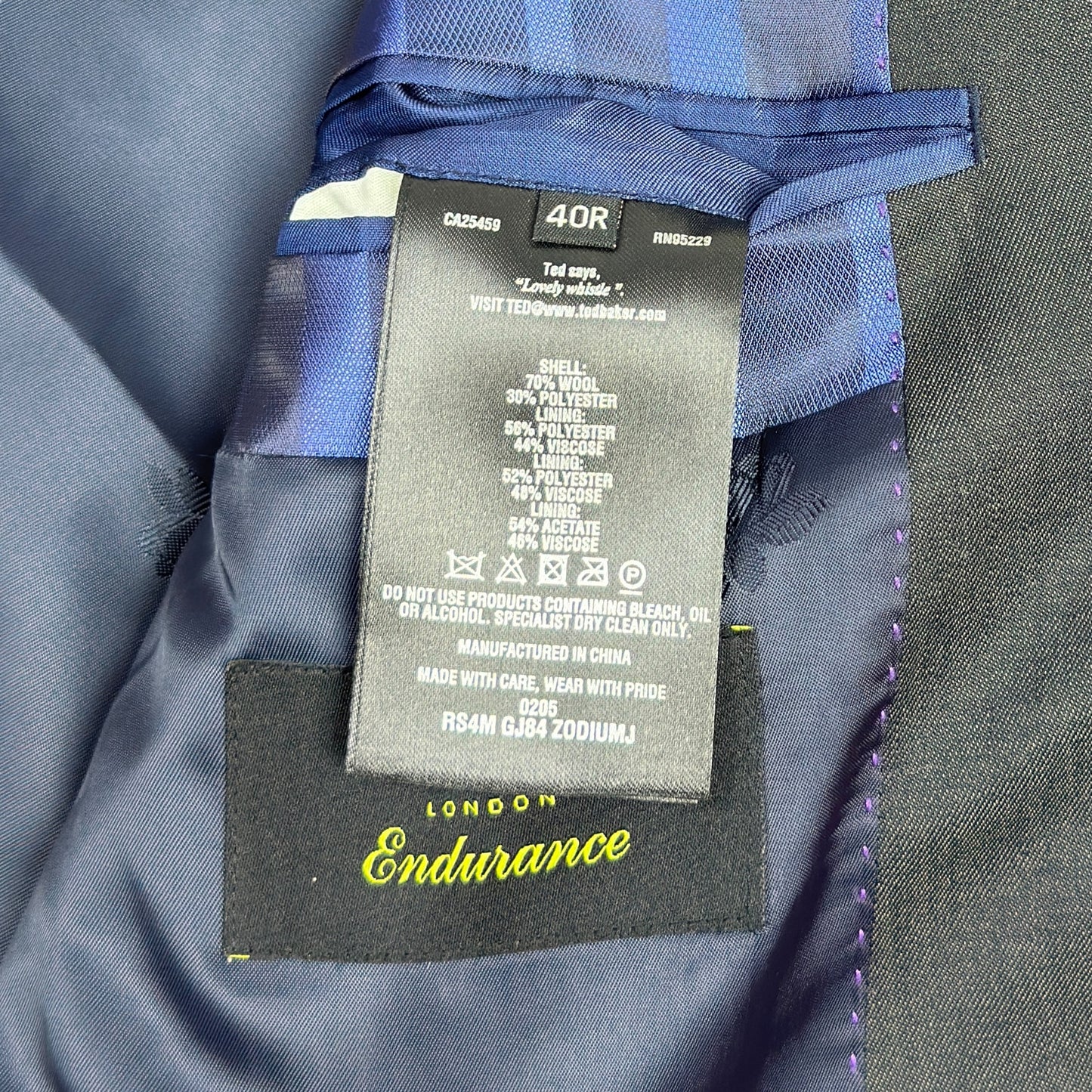 Sacou Ted Baker  70% Lână - L