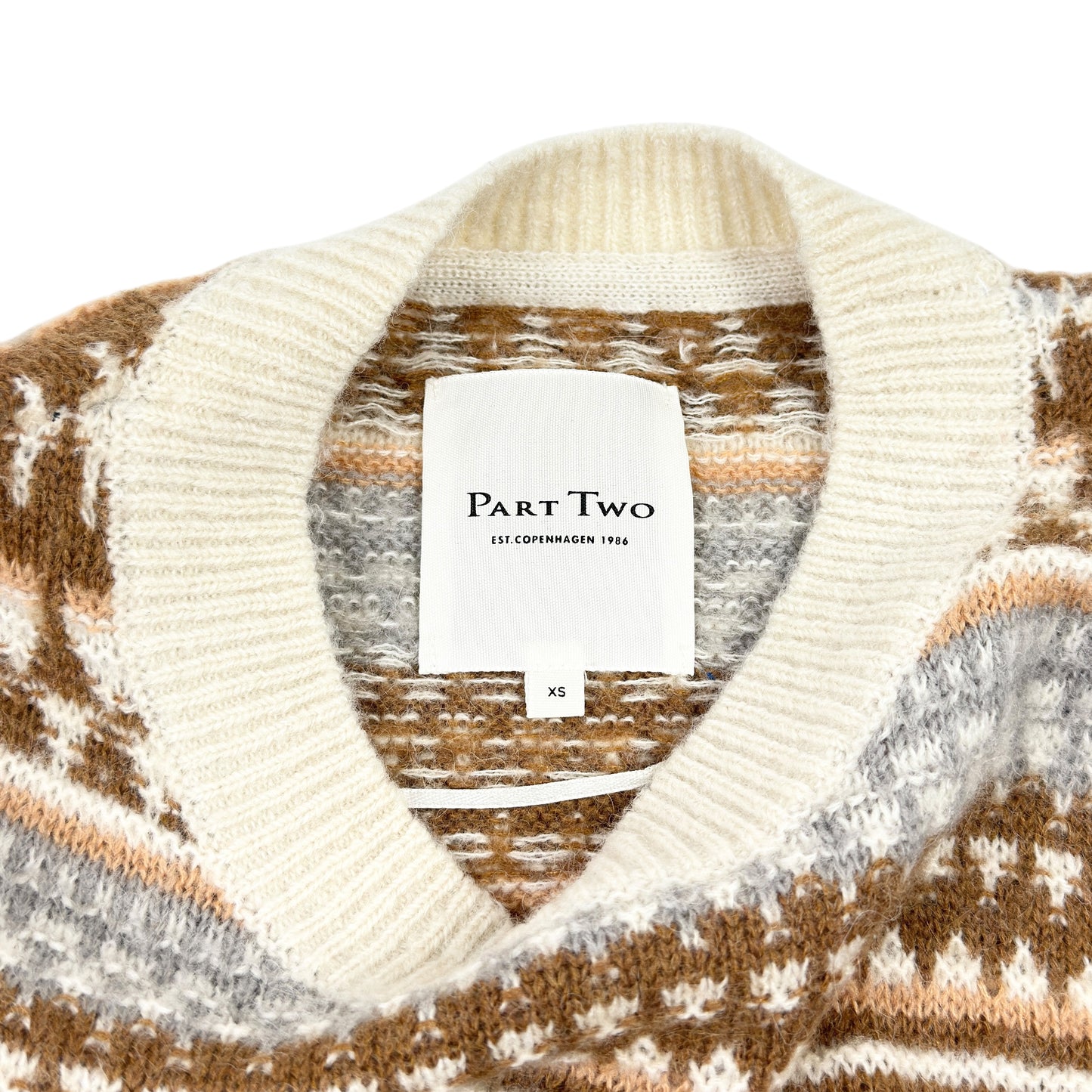 Pulover Part Two Femei 30% Alpaca 30% Lână - XS