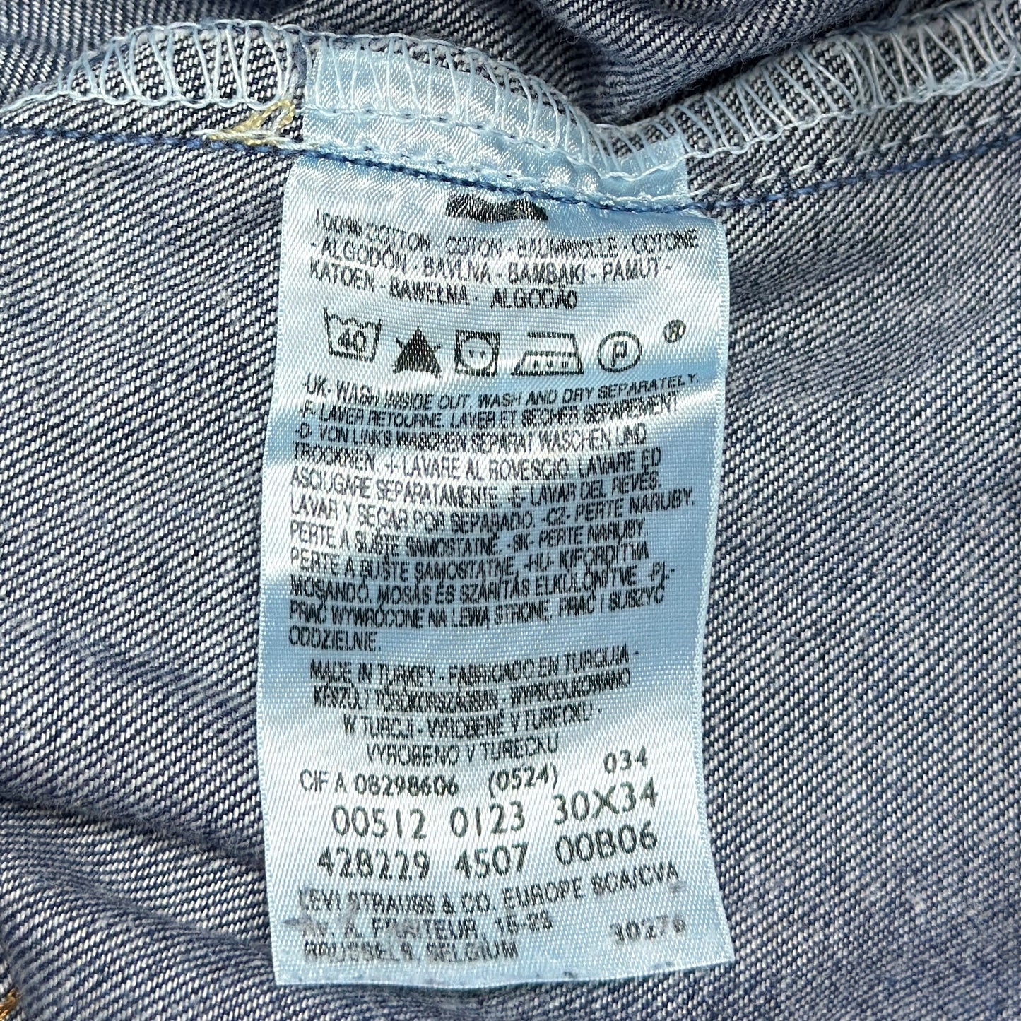 Blugi Levi's 512 - W30/L34