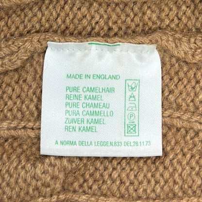 Cardigan Alan Paine Vintage 100% Păr De Cămilă - XL